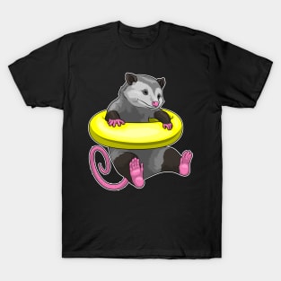 Opossum Swimming Lifebuoy T-Shirt